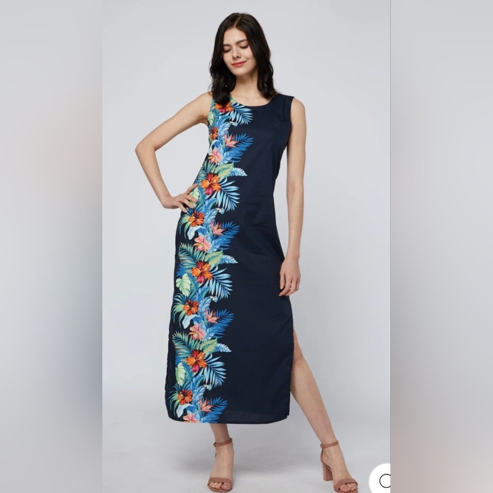 Tropical Floral Dress